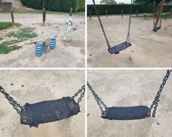 parc infantil en mal estat