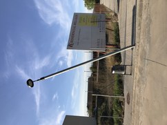 Farola trencada