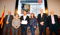 Albert Rossich guanyador del 5è premi internacional de recerca en filologia catalana Joan Solà