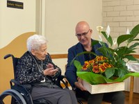 Homenatge a la Sra. Ramona Codina Borrell en motiu del seu centenari 