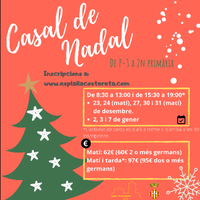 Obertes les inscripcions al Casal de Nadal 2019 