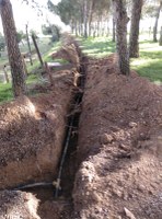 Reparació de la xarxa d’abastament d’aigua potable al Cementiri Municipal